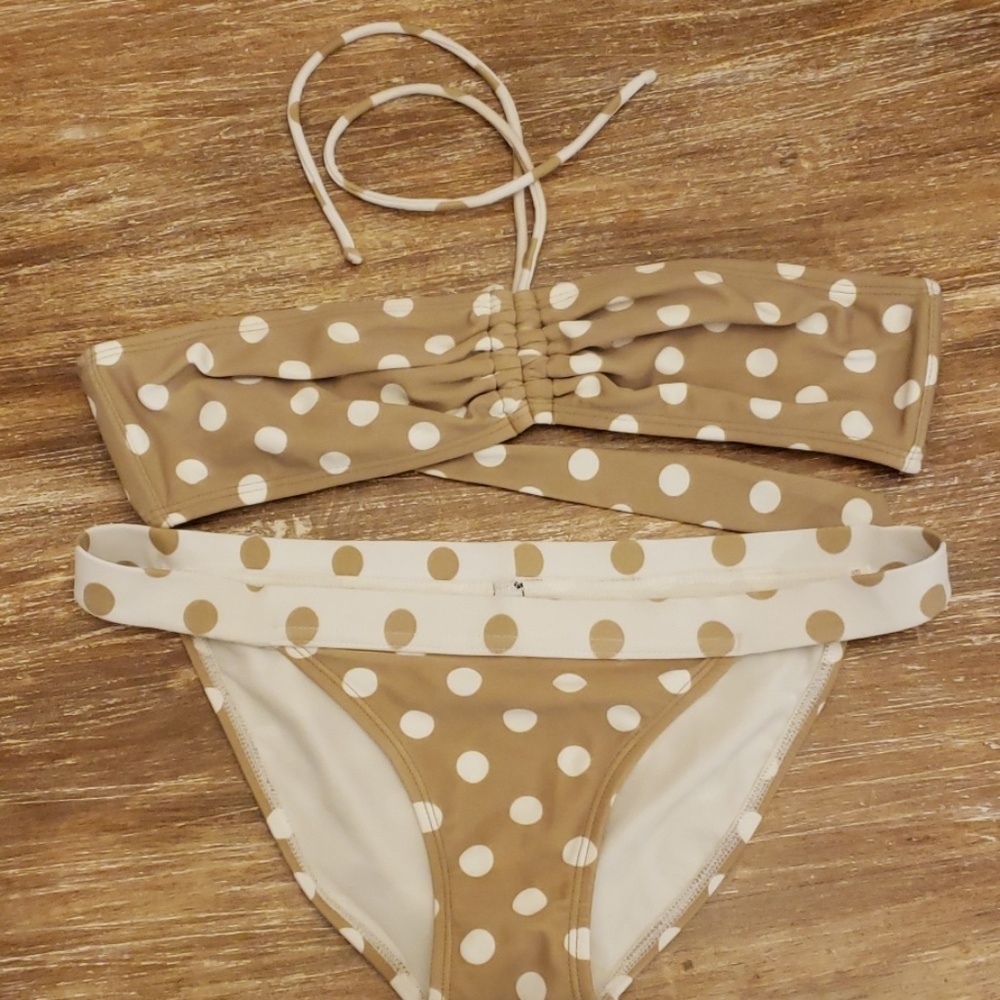 Polka dot bikini